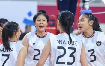 Timnas Voli Putri Indonesia Kalah 1-3 dari Thailand