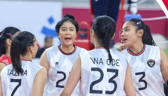 Timnas Voli Putri Indonesia Kalah 1-3 dari Thailand