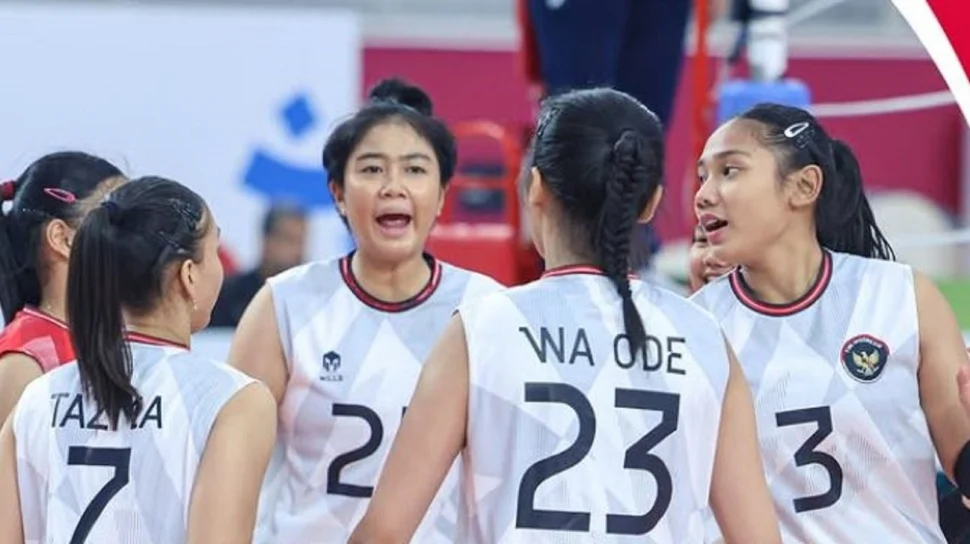 Timnas Voli Putri Indonesia Kalah 1-3 dari Thailand