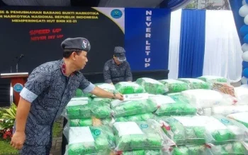 TNI AL Musnahkan 1,3 Ton Ketamin, 13 Juta Warga Selamat dari Narkoba