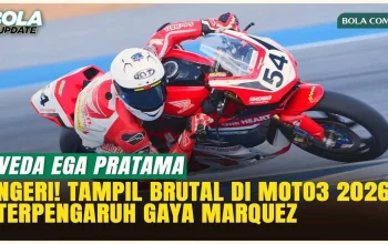 Veda Ega Pratama Siap Menggila di Moto3 Inggris 2026