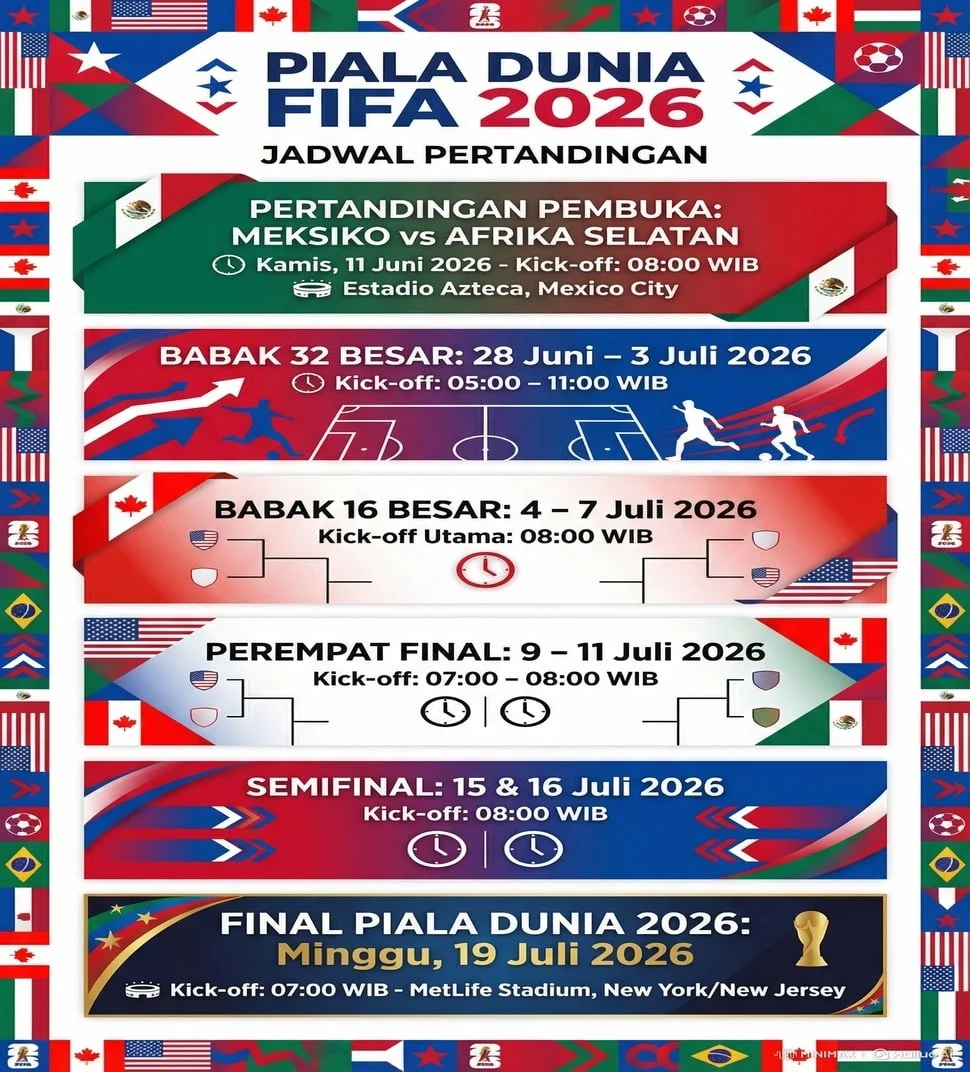 WC 2026 dan Berita Terkini: Dari Sepak Bola Hingga Pembangunan Bandara
